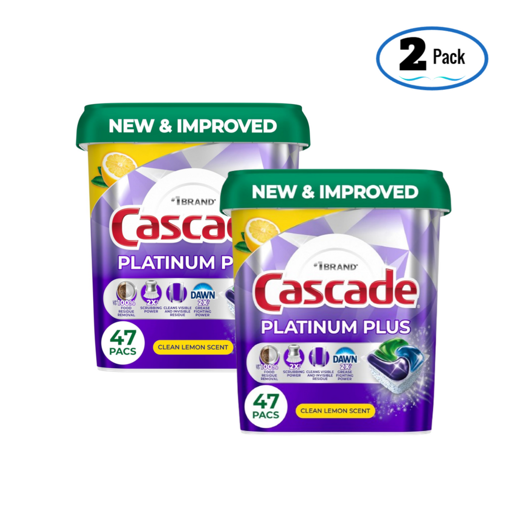 Dishwasher Pods, Dishwasher Detergent, Dish Detergent Soap, Lemon, 94Count (47Count*2pack)