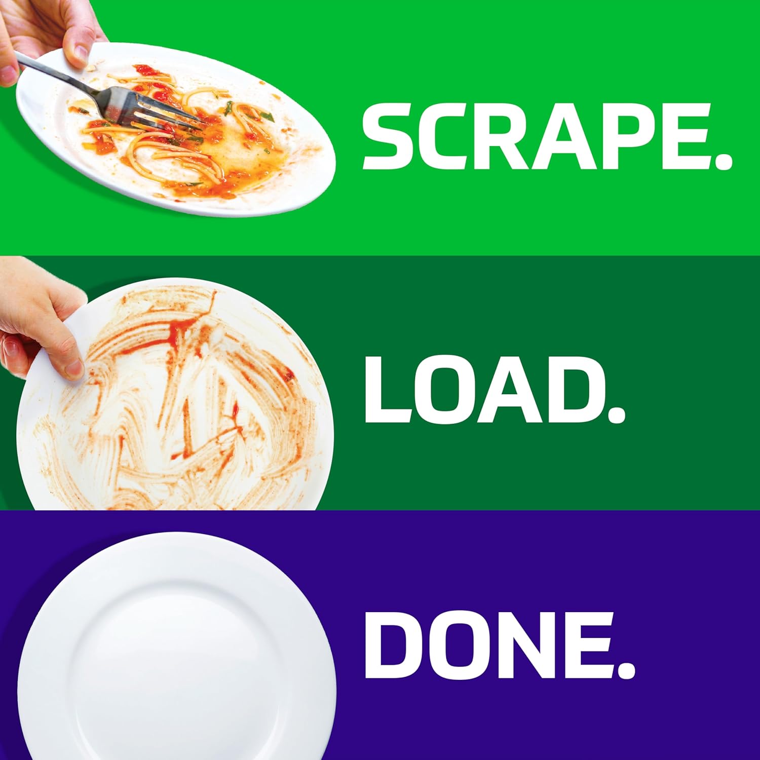 Dishwasher Pods, Dish Detergent Soap, Clean Scent, 124Count (62Count*2pack)